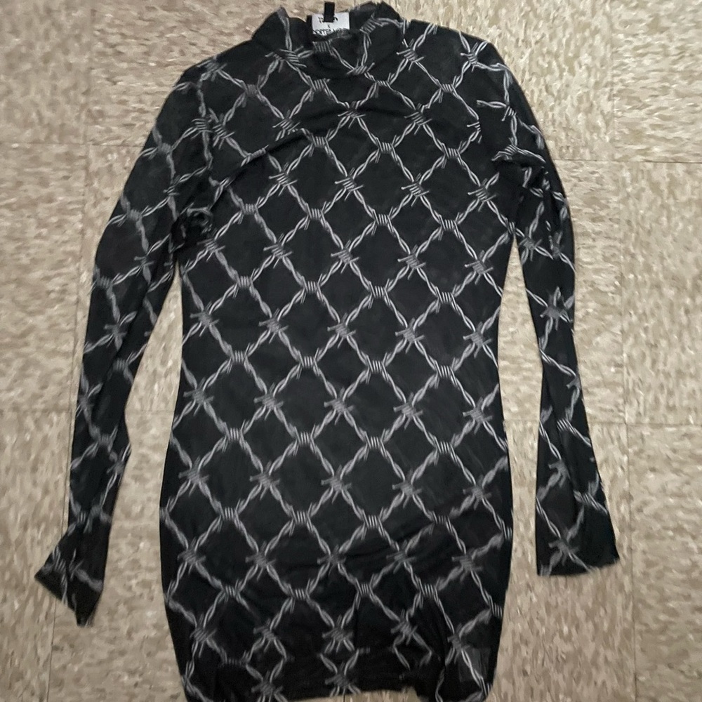 Jaded London sheer dress (m)